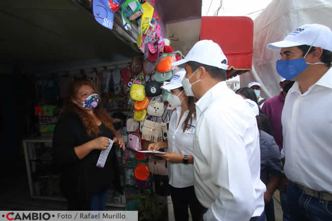 lalo rivera en mercado historiadores