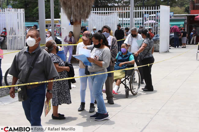 filas vacunacion segunda dosis