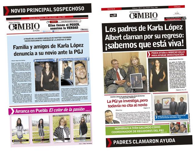 portadas cambio karla lopez
