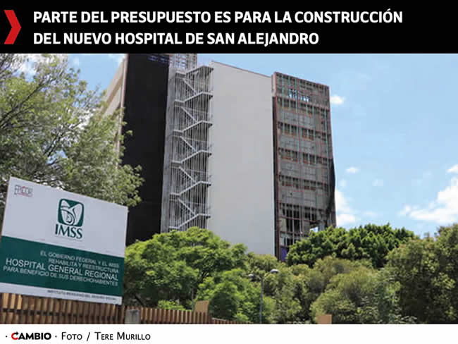 parte presupuesto puebla 2023 construccion nuevo hospital san alejandro