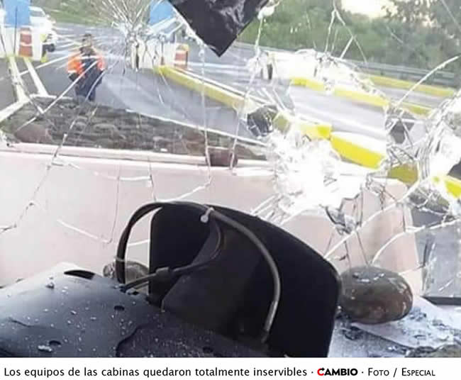 normalistas vadalizan caseta teziutlan virreyes equipo cabinas