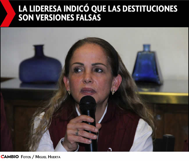 consejo estatal morena no hubo destituciones olga romero