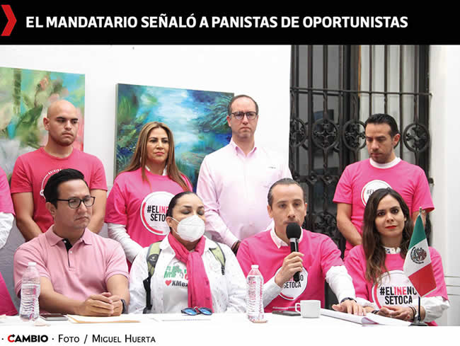 critica miguel barbosa panistas marcha ine