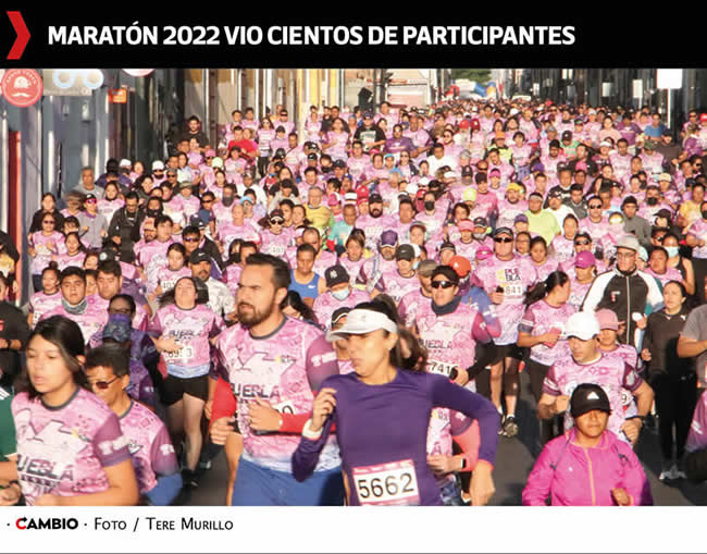 maraton puebla 2022 cientos participantes