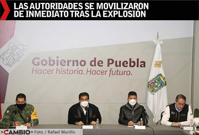 autoridades conferencia explosion san pablo xochimehuacan
