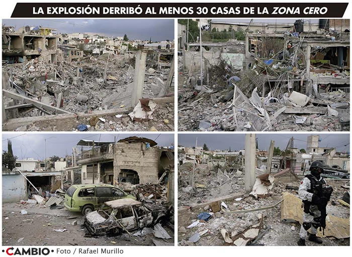 especial explosion xochimehuacan casas destruidas