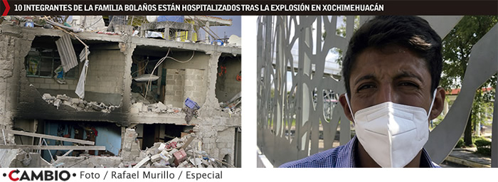 familia bolaños explosion xochimehuacan