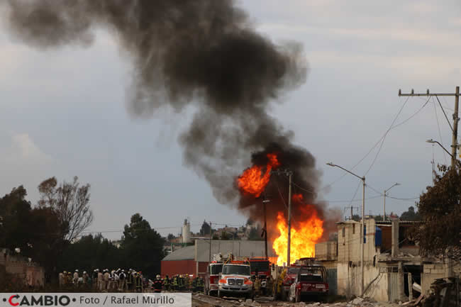 niños afectados explosion xochimehuacan