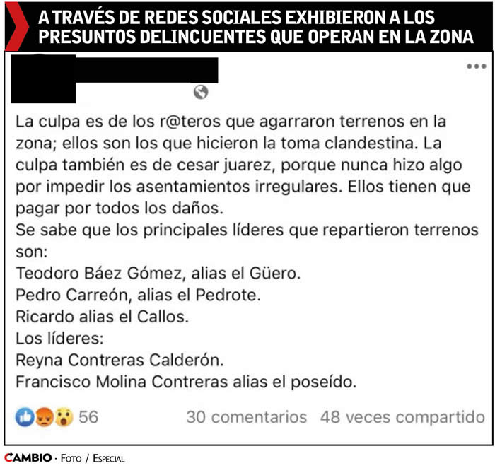 denuncia xochimehuacan responsables explosion