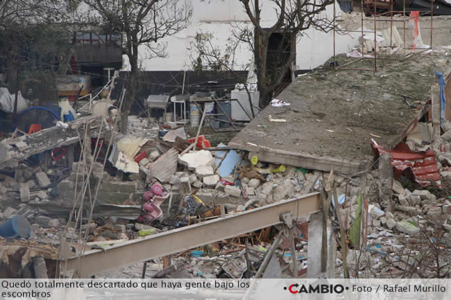 casas destruidas explosion xochimehuacan