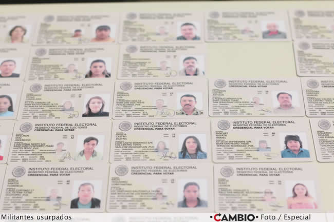 militantes usurpados pan
