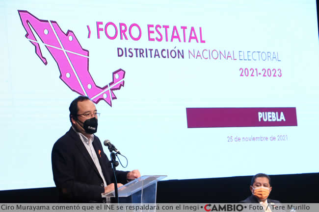 foro estatal distritacion nacional electoral ciro murayama