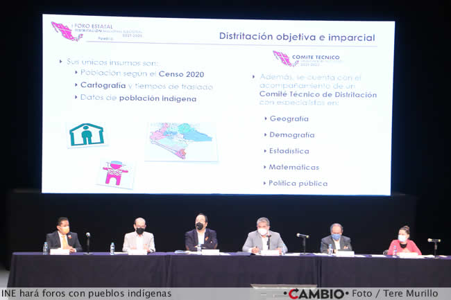 foro estatal distritacion nacional electoral ine pueblos indigenas