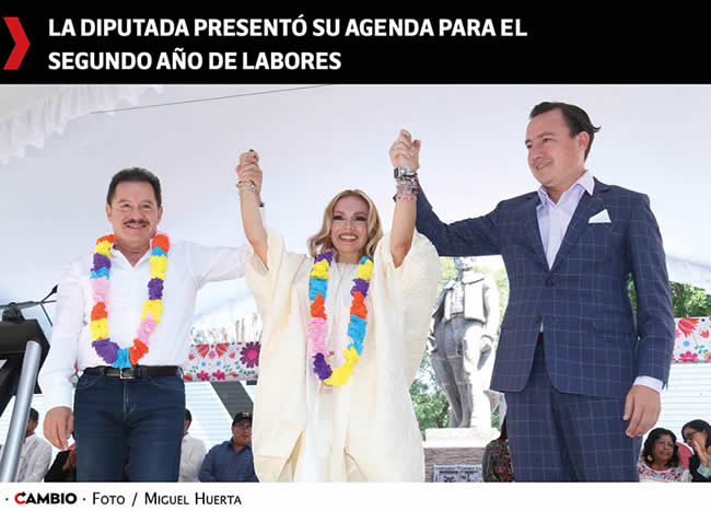 daniela mier presenta primer informe labores agenda