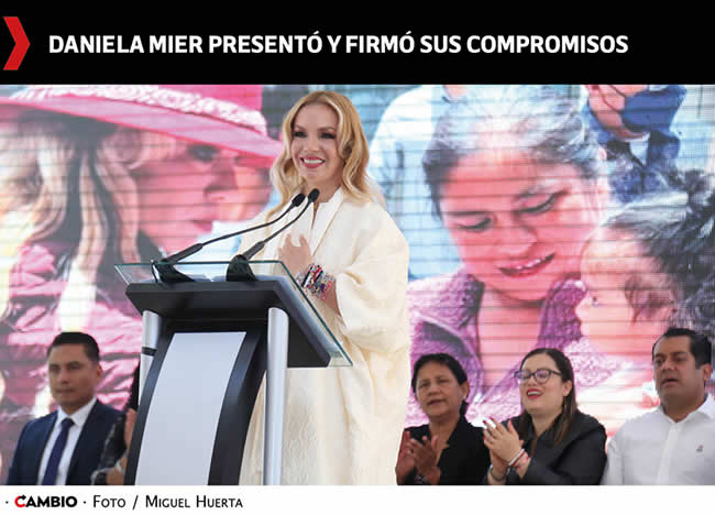 daniela mier presenta primer informe labores compromisos