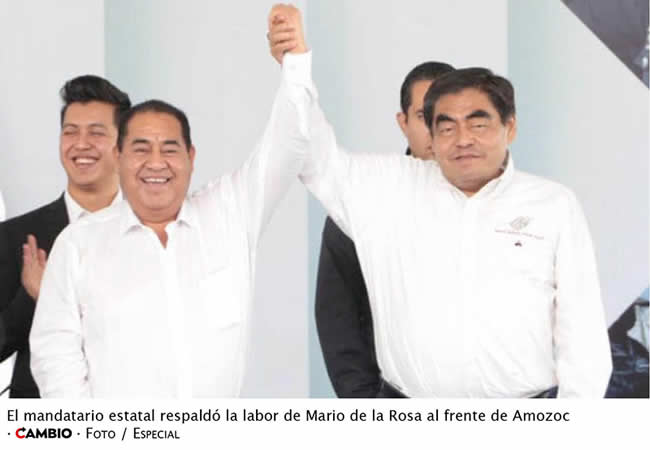 primer informe labores mario de la rosa amozoc respaldo miguel barbosa