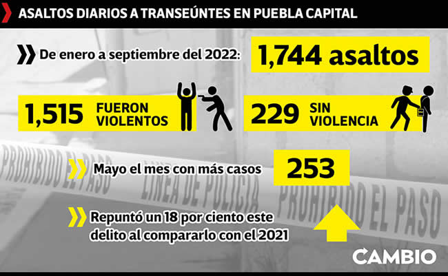 total asaltos transeuntes capital