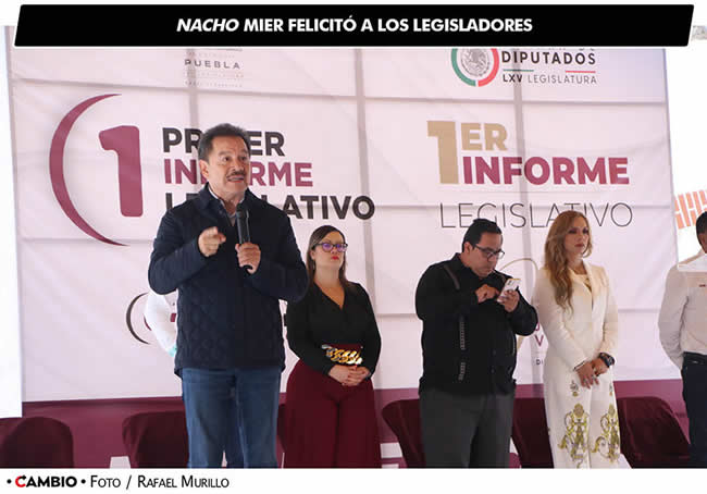 informe labores julieta vences carlos evangelista nacho mier felicitacion