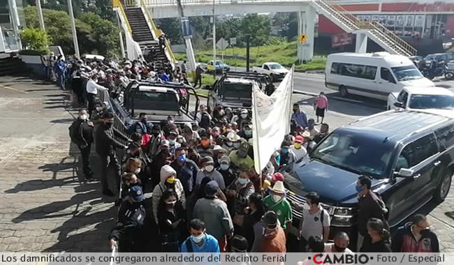 visita amlo huauchinango damnificados