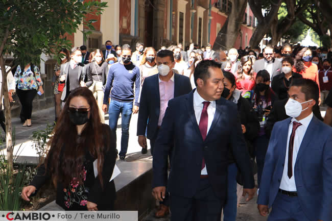andres garcia viveros informe claudia rivera recorrido