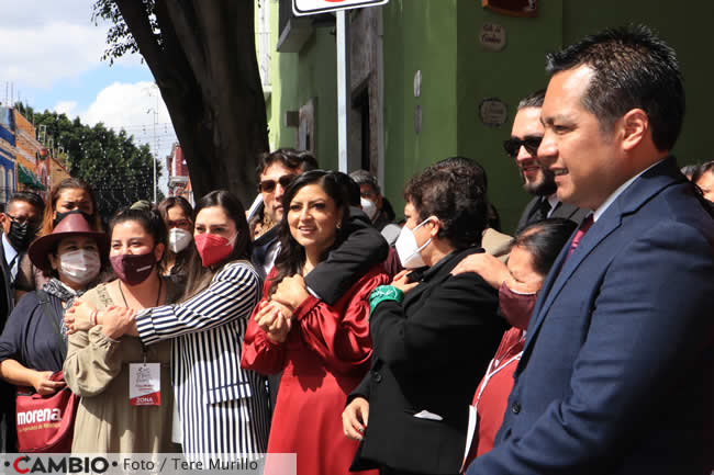 celebracion los sapos claudia rivera amigos