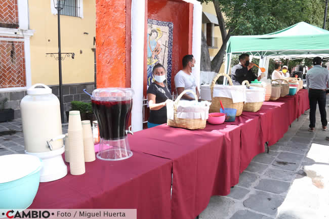 celebracion los sapos claudia rivera comida