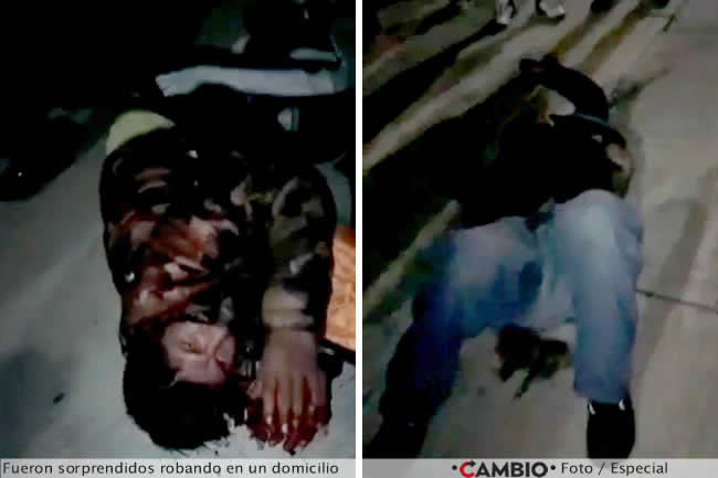 ladrones golpeados pandas grajales
