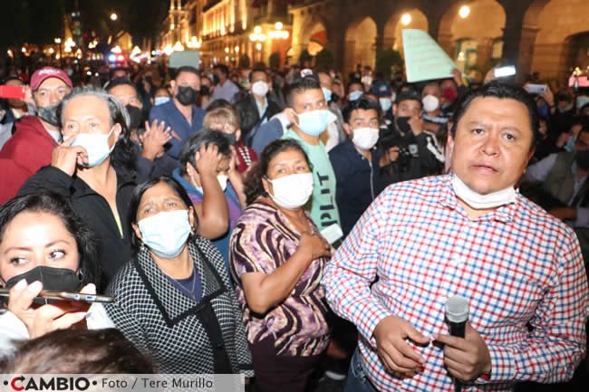 protesta sindicalizados ayuntamiento manifestantes gonzalo juarez