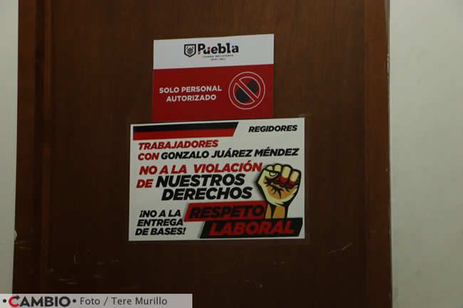 protesta sindicato ayuntamiento bases mensaje