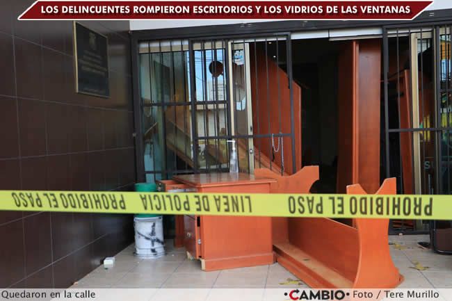 asalto oficinas sindicato inmobiliario