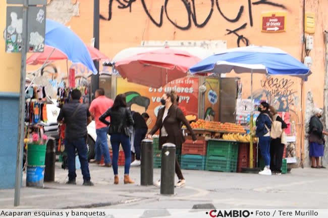 regreso ambulantes centro historico esquinas