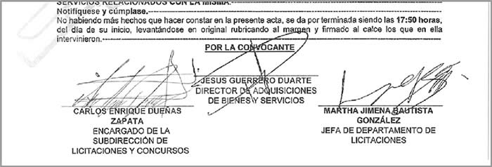 documentos festejos patrios gobierno firmas