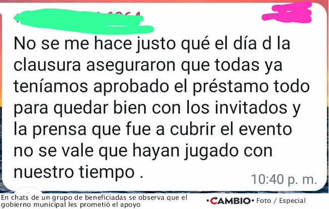 chats evidencian programa contigo mujer apoyo