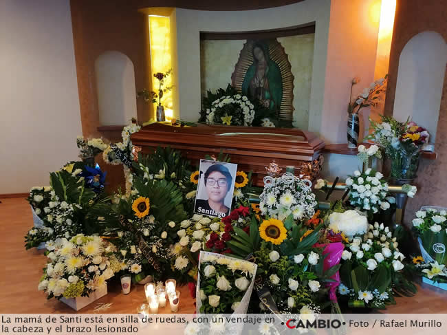santi santiago trejo arbol caido funeral