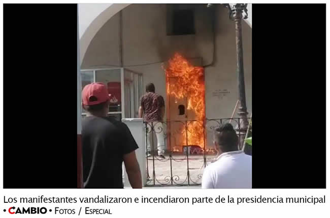 zafarrancho chiautla justicia luis angel incendio presidencia