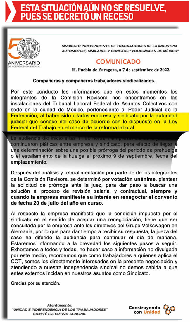 comunicado sitiavw aumento salarial no resuelto