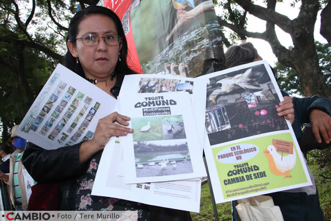 protesta vecinos zona parque ecologico vs tecate comuna 