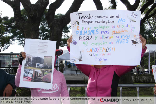 protesta vecinos zona parque ecologico vs tecate comuna