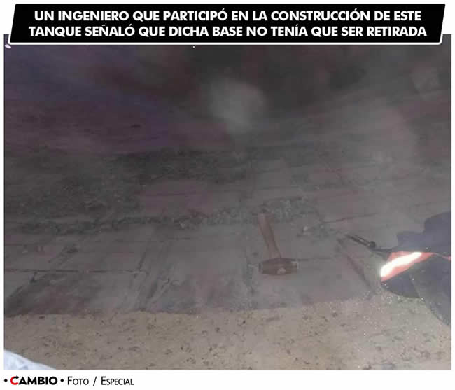 tanque texmelucan base mal estado