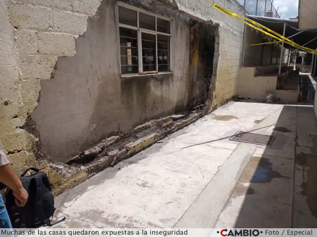 cuatro dias despues tromba casas expuestas inseguridad