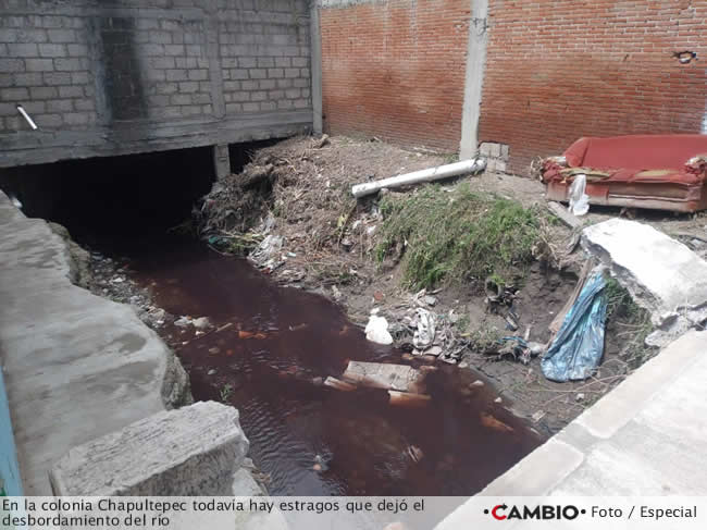 cuatro dias despues tromba colonia chapultepec desbordamiento rio