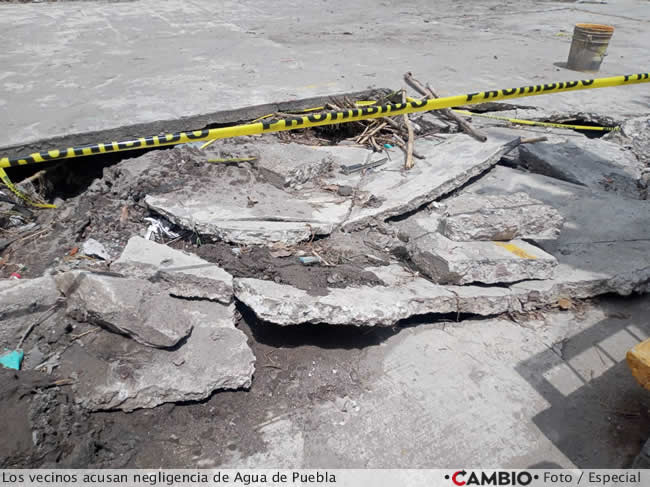 cuatro dias despues tromba negligencia agua puebla