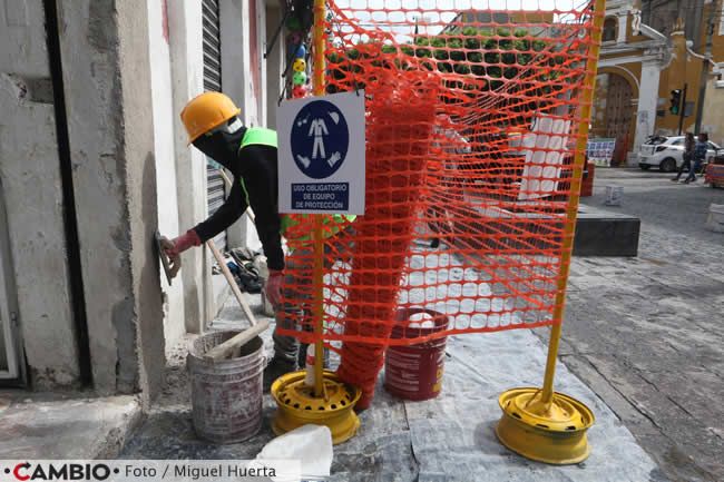 corredor 5 mayo rehabilitacion fachadas detalles