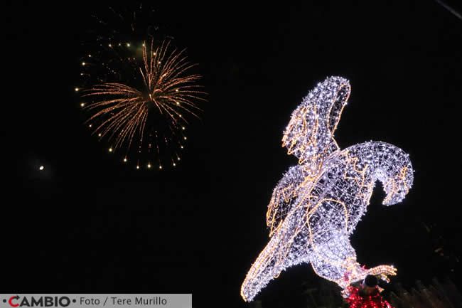 poblanos celebran grito casa aguayo fuegos artificiales