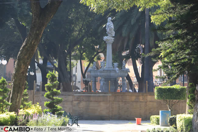 trabajos remodelacion zocalo marchas forzadas puebla