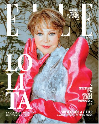 Girl Power Lolita Ayala engalana la portada de Elle en su edición de marzo.jpg