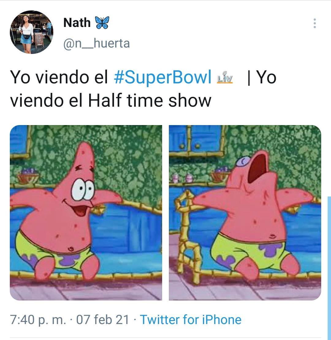 meme The Weeknd en el Super Bowl