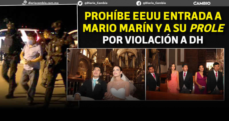 Veta EU al góber precioso y a su familia por violadores de Derechos Humanos (FOTOS)