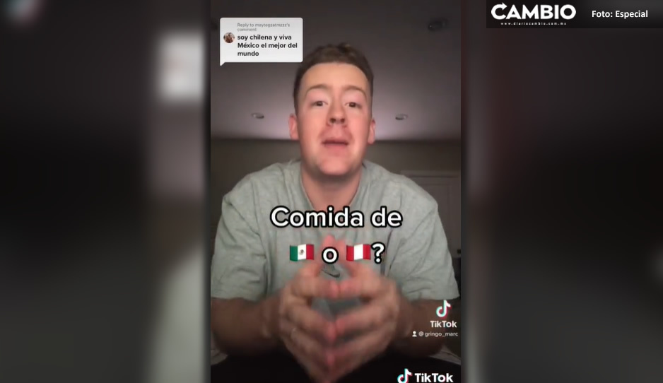 Con mis taquitos no te metas; Tiktoker asegura que la comida de Perú es mejor que la mexicana