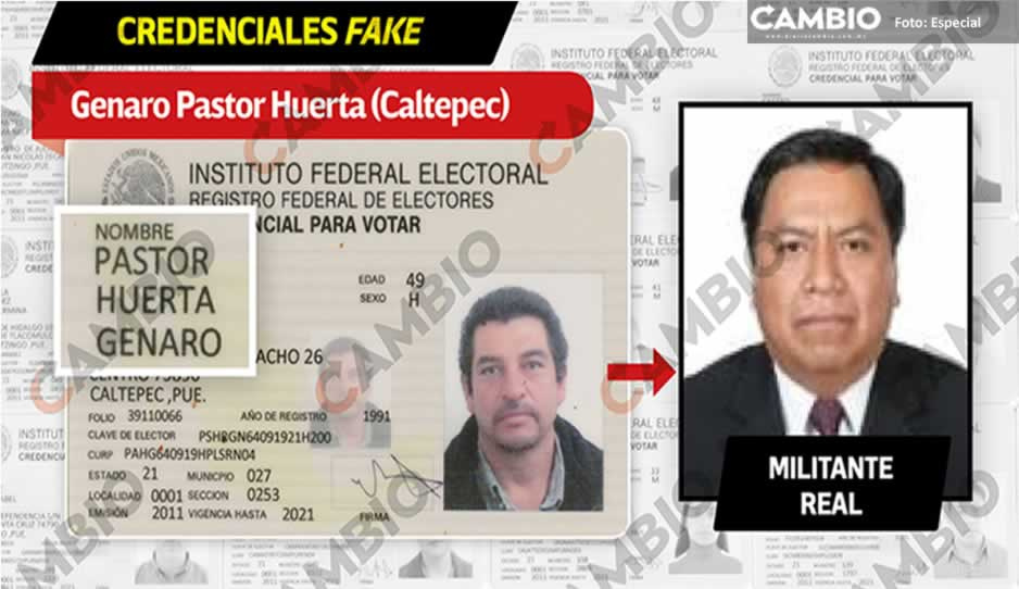 Panista suplantado acusa a la dirigencia: los datos de la credencial fake son reales y ellos los tenían